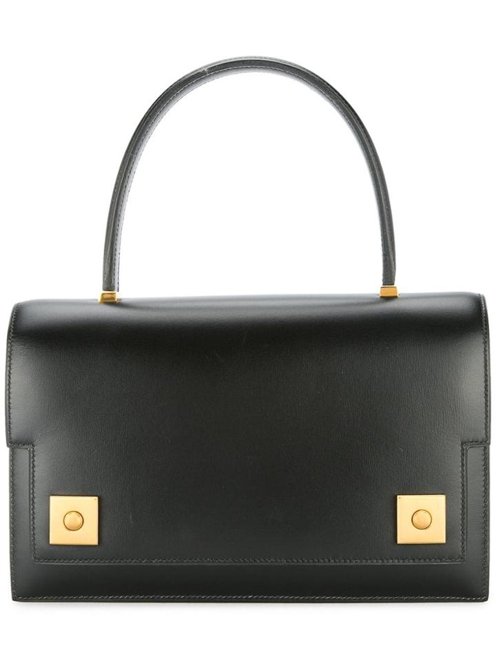 Hermès Vintage Piano Hand Bag - Black