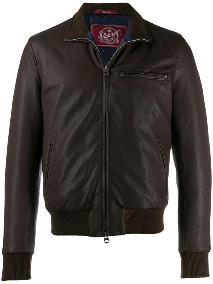 Stewart Powell Nuv Slim Jacket - Brown
