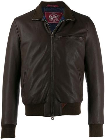 Stewart Powell Nuv Slim Jacket - Brown