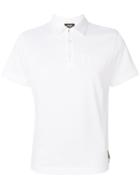 Fendi Mesh Polo Shirt - White