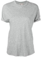 Sandrine Rose - Classic T-shirt - Women - Cotton/modal - S, Grey, Cotton/modal