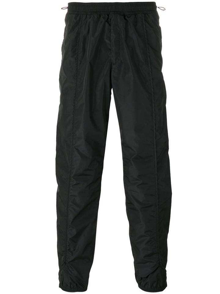 Versus Plain Track Pants, Men's, Size: 52, Black, Cotton/polyester