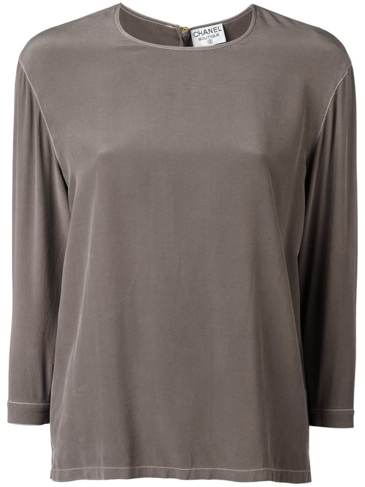 Chanel Vintage Long Sleeve Top - Green