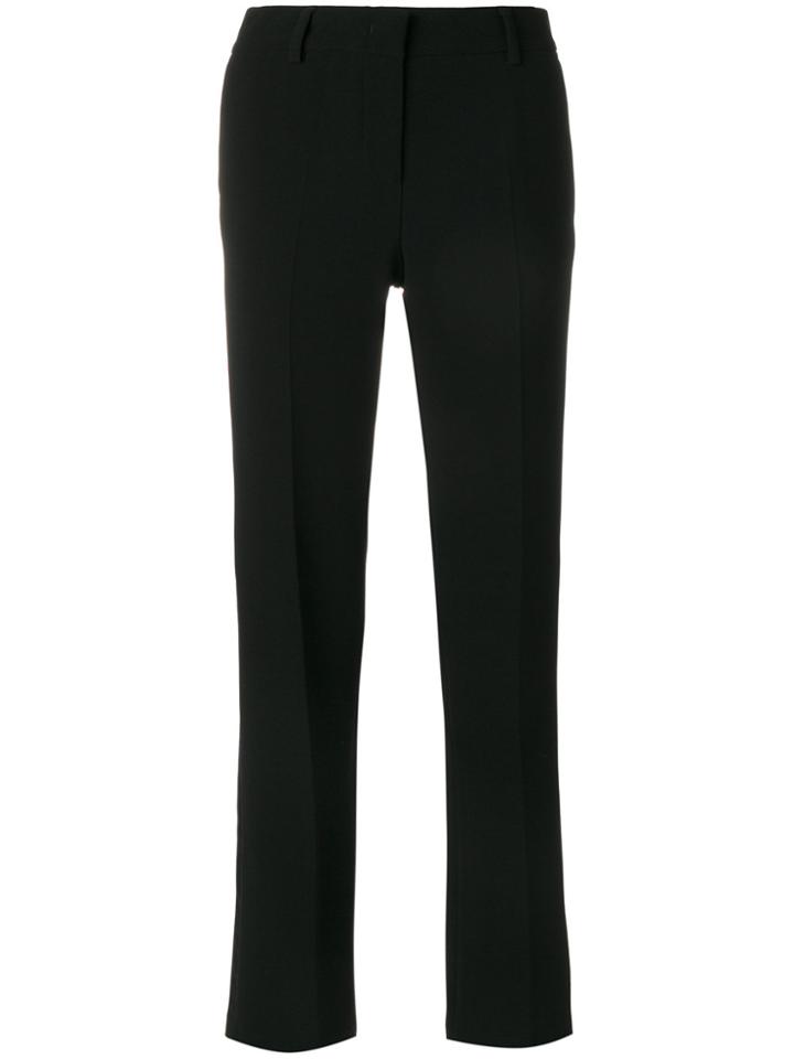 Alberto Biani Straight Trousers - Blue