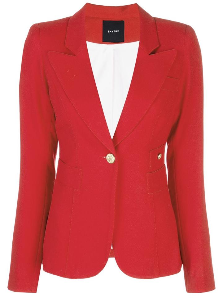Smythe Single-breasted Blazer - Red