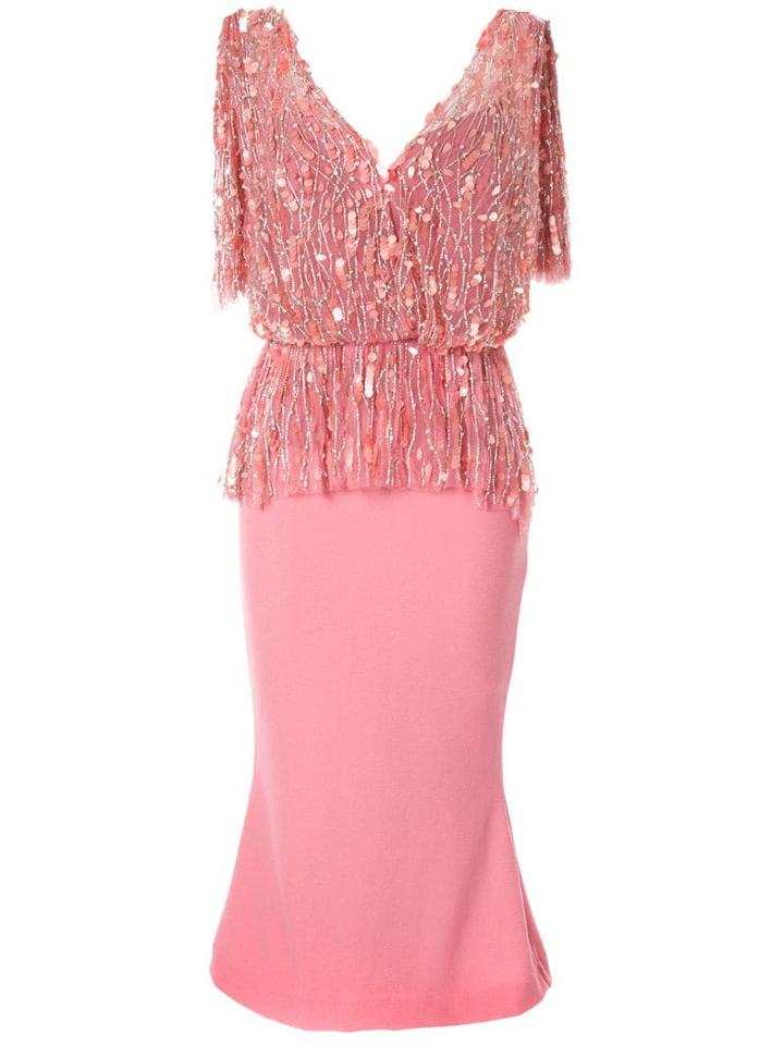 Rachel Gilbert Jessemy Sequin Dress - Pink