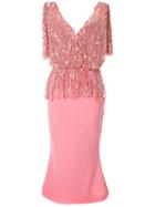 Rachel Gilbert Jessemy Sequin Dress - Pink