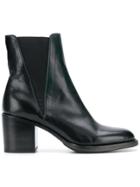 Pantanetti Pull-on Ankle Boots - Black