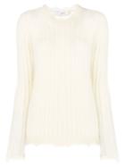 Iro Ribbed Kintted Jumper - Neutrals
