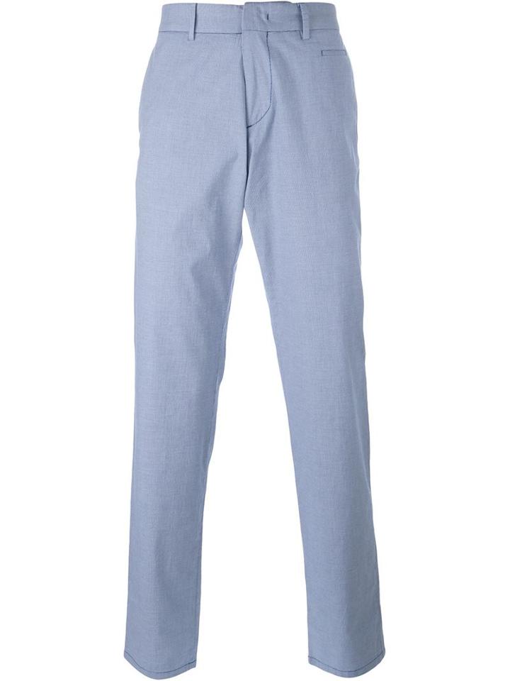 Z Zegna Houndstooth Pattern Chinos