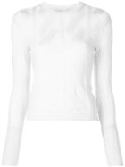 Chloé Cable Knit Jumper - White