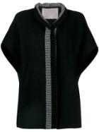 Herno Glitter Knit Jacket - Black