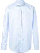 Etro Classic Button Down Shirt, Men's, Size: 41, Blue, Cotton