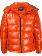 Duvetica Padded Hooded Jacket - Orange