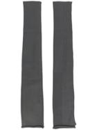 Rick Owens Long Armband Gloves - Grey