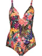 Blue Man Stretch Deep Back Swimsuit
