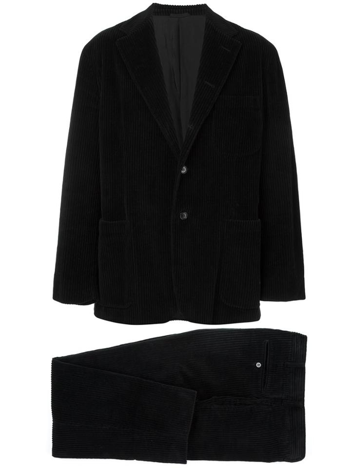 Romeo Gigli Vintage Velvet Two Piece Suit - Blue