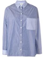 Striped Shirt - Women - Cotton - 38, Blue, Cotton, Semicouture