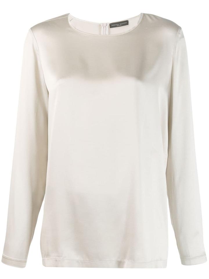 Fabiana Filippi Silk Blouse - Neutrals