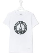 Les (art)ists Kids Paris Emblem T-shirt - White