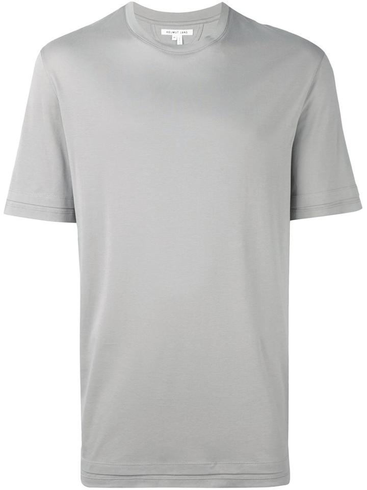 Helmut Lang Basic T-shirt, Men's, Size: Xs, Grey, Cotton