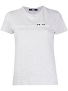 Karl Lagerfeld Short Sleeve Logo T-shirt - Grey