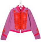 Stella Mccartney Kids Teen All Together Now Military Jacket - Purple