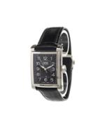Oris 'rectangular Date' Analog Watch, Men's, Stainless Steel