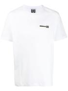 Les Hommes Urban Logo Patch T-shirt - White