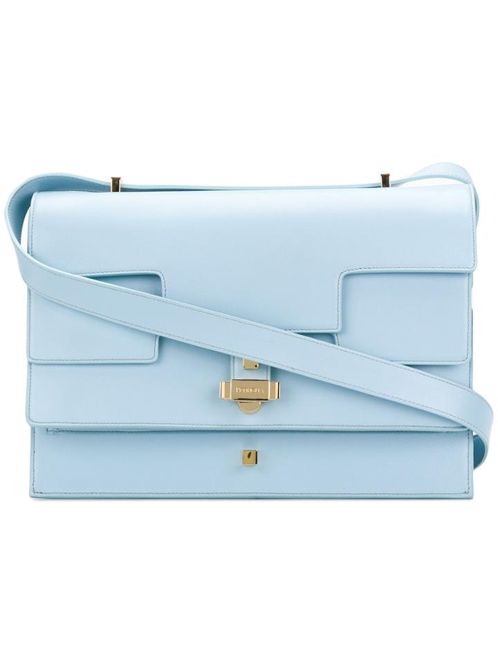 Giancarlo Petriglia Evar Shoulder Bag - Blue