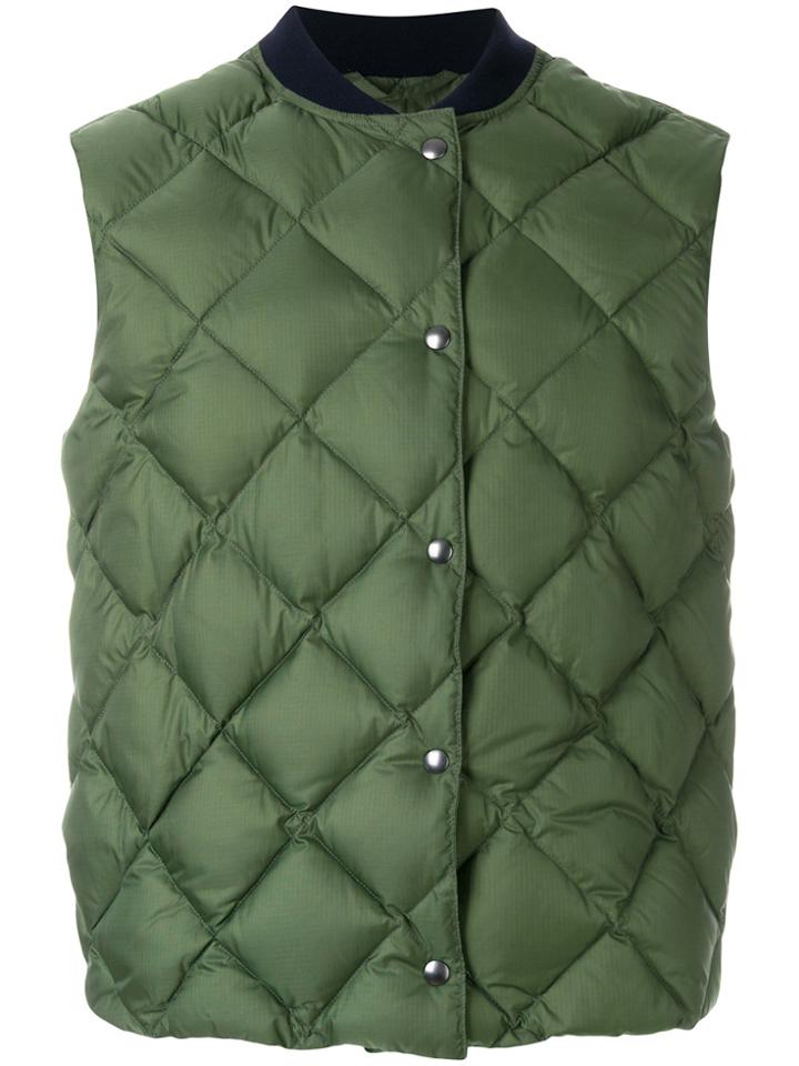 Holland & Holland Quilted Gilet - Green