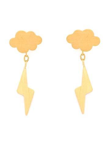 Marie Helene De Taillac 'thunderstorm' Earrings