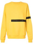 Mostly Heard Rarely Seen Cut Here Sweatshirt - Yellow & Orange