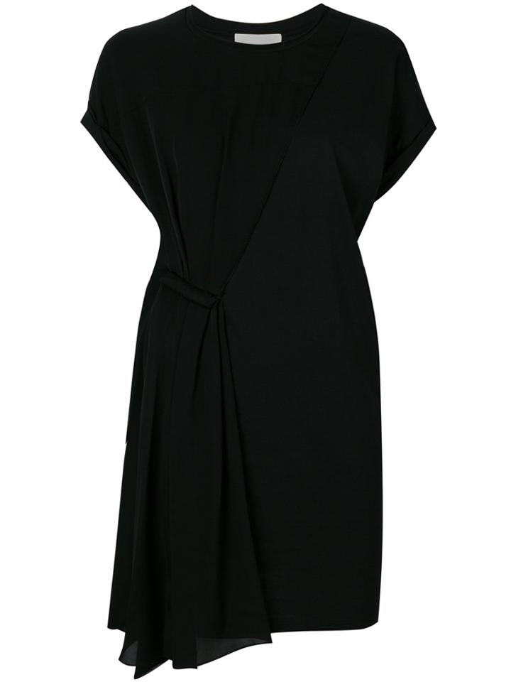 3.1 Phillip Lim Asymmetric Shift Dress - Black
