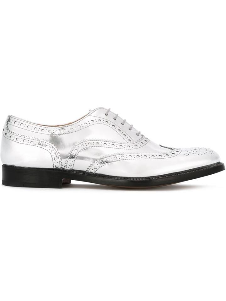 Church's 'burwood' Metallic Brogues