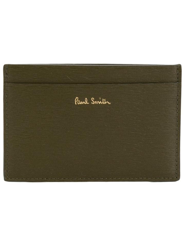 Paul Smith Logo Cardholder - Green