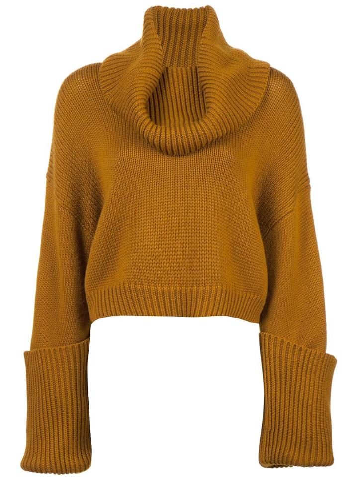 Monse Turtleneck Cropped Jumper - Unavailable