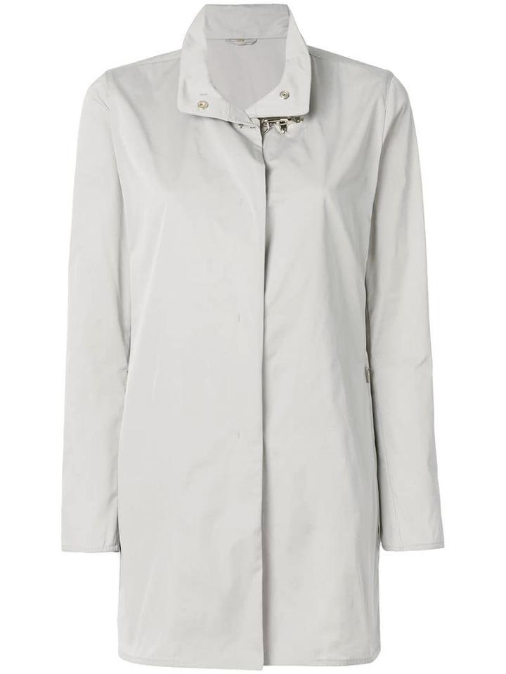 Fay Longline Jacket - Neutrals