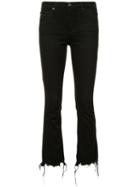Ag Jeans Cropped Jeans, Women's, Size: 31, Black, Cotton/spandex/elastane