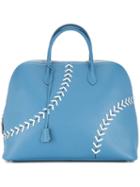 Hermès Pre-owned Sac Bolide Baseball Tote - Blue
