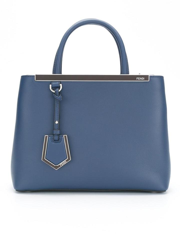 Fendi Petite 2jours Tote - Blue