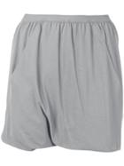 Rick Owens Draped Shorts - Grey