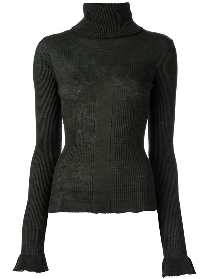 Ssheena Turtleneck Jumper - Green