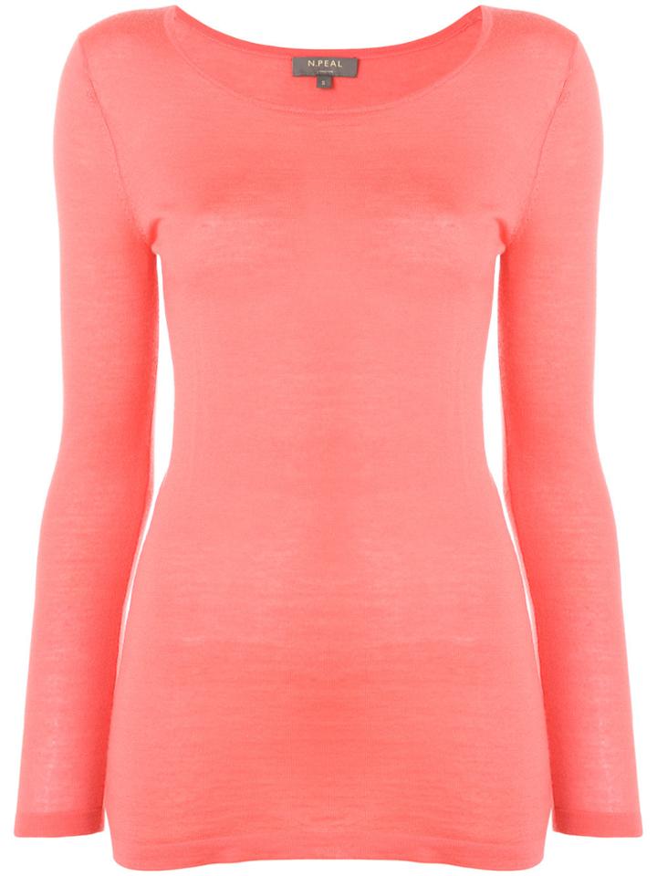 N.peal Fine Cashmere Cardigan - Pink & Purple