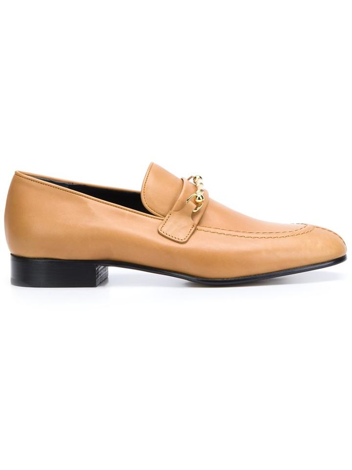 Joseph Metal Detail Loafers