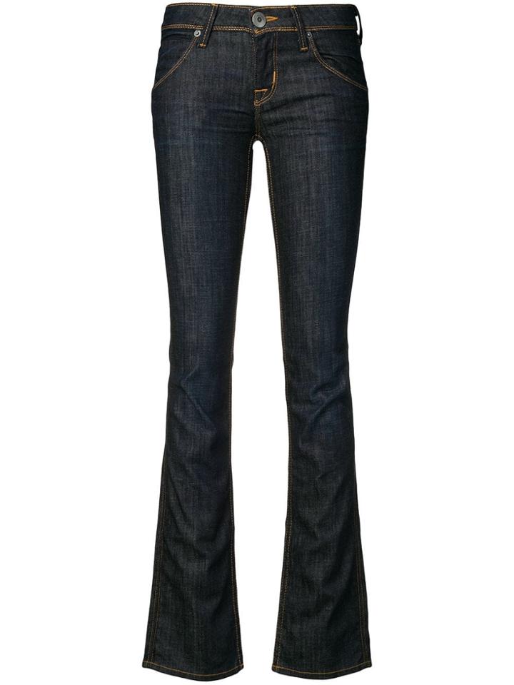 Hudson Low Rise Slim Fit Jeans - Blue