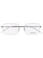 Balenciaga Eyewear Square Frame Glasses - Silver