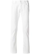 Jacob Cohen - Cotton Trousers - Men - Cotton/polyester/spandex/elastane - 33, White, Cotton/polyester/spandex/elastane