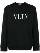 Valentino Vltn Sweatshirt - Black
