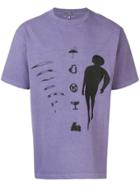C.e Graphic Print T-shirt - Purple